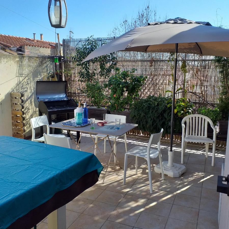 Albasud - Appartement Meuble Avec Terrasse - Salses Le Chateau 66 מראה חיצוני תמונה